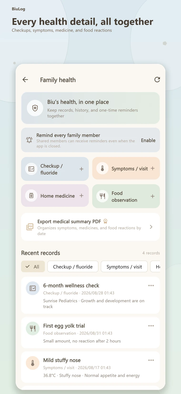 Family health